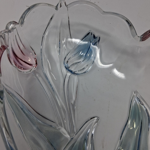 Vintage Walther Gras  Authentic Glass Serving Dish - Picture 6 of 9